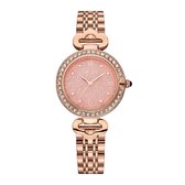 Longbo - Meibin - Dames Horloge - Rosé/Roze - 32.5mm (Productvideo)