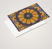 Idée cadeau ! | Lot de cartes postales de Luxe  10x15 cm | 24 pièces | Cartes de vœux Glas au Plombs