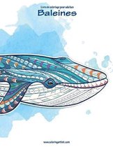 Livre de coloriage pour adultes Baleines 1