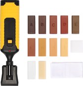 WiseGoods Premium Laminaat Reparatie Set - Reparatieset Voor Hout & Vloer - Verwijderen van Krassen & Schade - 11 Hout Kleuren