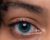 Kleurlenzen - Blue Aurora - Diamond Lenses - Jaarlenzen - Contact Lenzen - Blauwe Contactlenzen