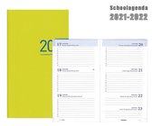Brepols Schoolagenda 2021-2022 - Veneto-flexi- Limoen - 9 x 16 cm