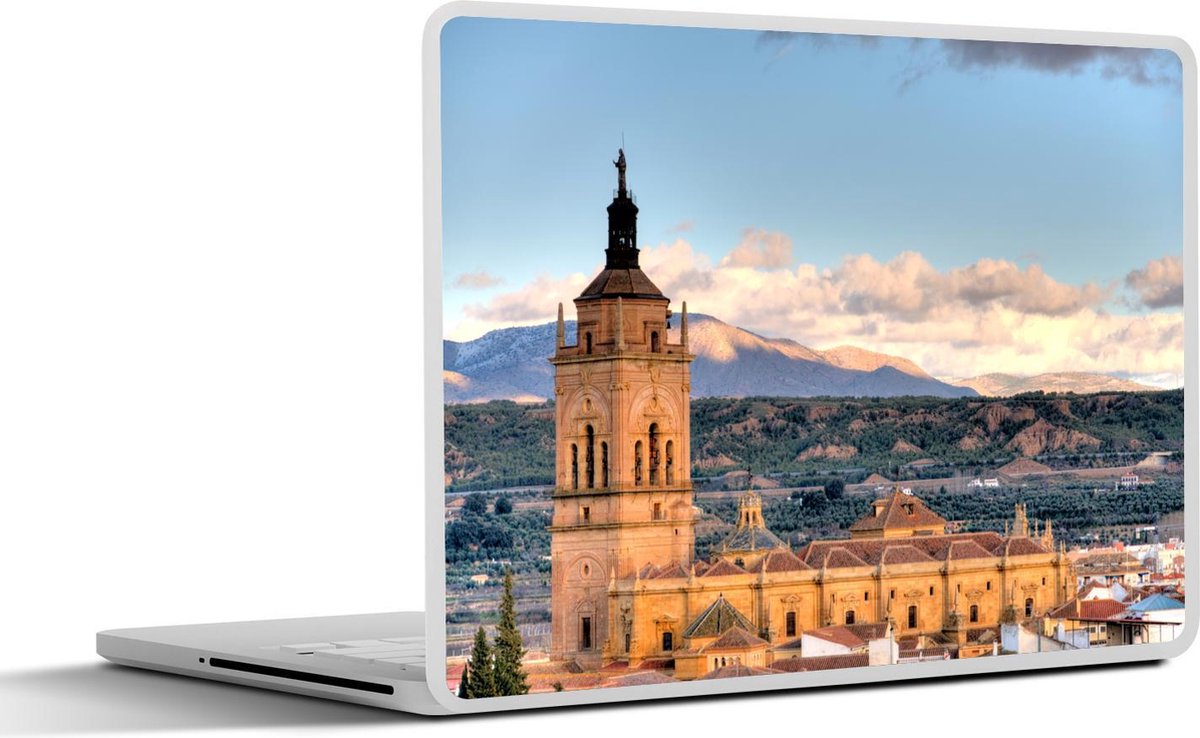 Afbeelding van product SleevesAndCases  Laptop sticker - 12.3 inch - Kathedraal in Spanje