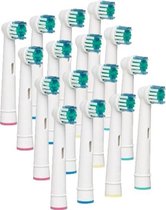 16 Têtes de brosse adaptées aux brosses à dents électriques Oral-B.