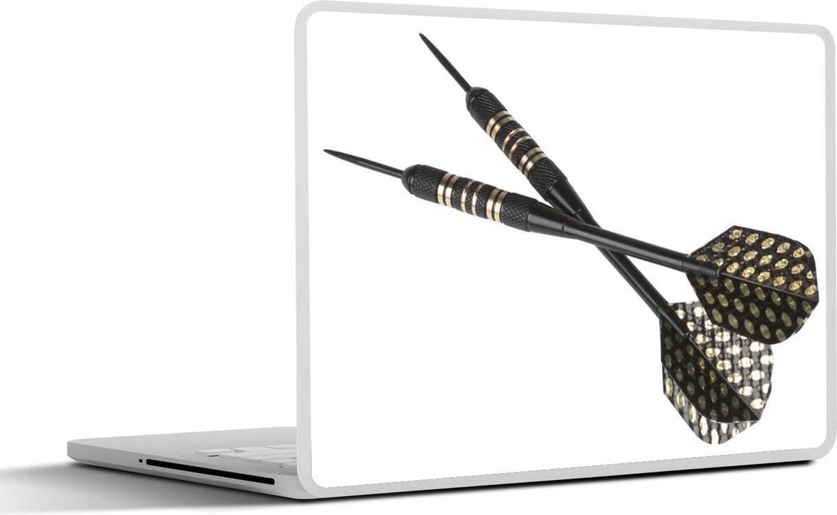 Afbeelding van product SleevesAndCases  Laptop sticker - 15.6 inch - Twee dartpijlen