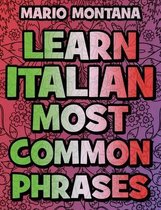 LEARN ITALIAN Most Common Phrases COLORING BOOK (With ENGLISH Translation)