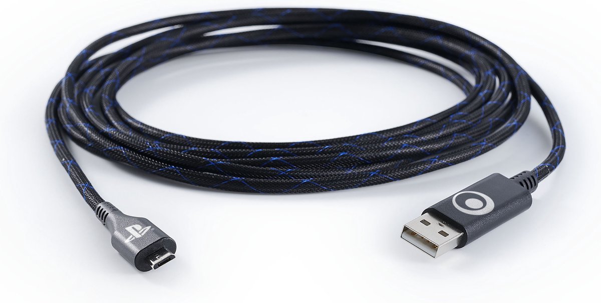 Bigben Official Licensed Playstation 4 Oplaadkabel Controller - PS4