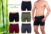 Pierre Calvini Bamboe Ondergoed Heren - 5 Stuks - Boxershort - Dark Assorted - L