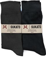 Sukats® 8 Paar Merino Wollen Sokken - Maat 39-42 - Navy Blue - Unisex