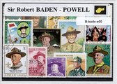 Sir Robert Baden - Powel – Luxe postzegel pakket (A6 formaat) : collectie van verschillende postzegels vanSir Robert Baden - Powel – kan als ansichtkaart in een A6 envelop, authent