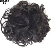 Hair Wrap, extensions de cheveux brésiliens chignon brun 2 #