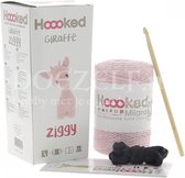 Hoooked - Haakpakket - Giraffe Ziggy Kit - Eco Barbante - Blossom