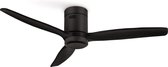 CREATE - WINDCALM DC STYLANCE BLACK - Plafondventilator - Plafondventilator met afstandsbediening - 6 snelheden - Timer - 132 cm - met wifi 132 cm