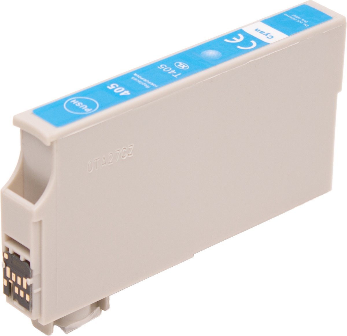 ABC huismerk inkt cartridge geschikt voor Epson 405XL cyan voor Epson Workforce Pro WF3820DWF WF3825DWF WF4820DWF WF4825DWF WF4830DTWF WF7830DTWF WF7835DTWF WF7840DTWF