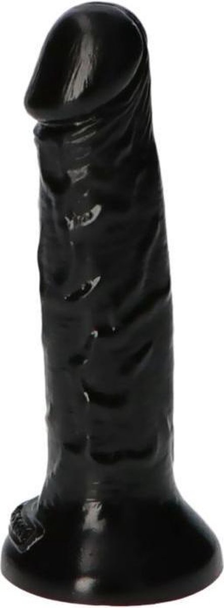 Goedkoopste Dildo Poldo - 11,5 cm - Made in Italy - Biobased - Ftalaten vrij - Zwart