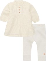 Noppies Kledingset (2delig) Jurk Sallisaw en Legging San Diego Oatmeal - Maat 86