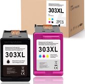 G&G 303 XL voor HP 303 303XL Inktcartridge - zwart en kleur Hoge Capaciteit - Huismerk