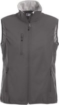 Clique Basic Softshell Vest Ladies 020916 - Femmes - Pistolet - XXL