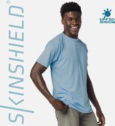 SKINSHIELD - UV-sportshirt met korte mouwen voor heren - L