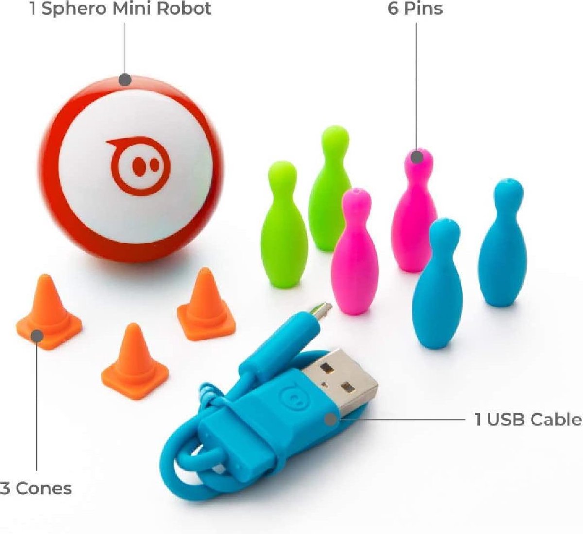 Sphero Indi - Robot voor de kleinsten - leer kinderen STEM vaardigheden, Games