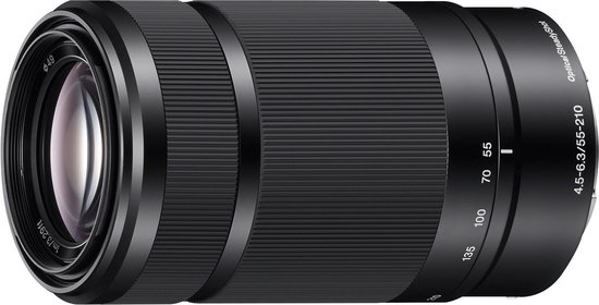 Sony E - 55-210mm - f/4.5-6.3 OSS - Cameralens - Zoomlens