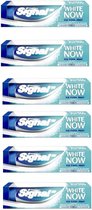 Signal Tandpasta - White Now - Ice Cool Mint - 6 x 75 ml