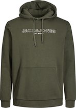 JACK&JONES JJBANK SWEAT HOOD Heren Trui - Maat L