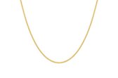 Silventi 9NBSAM-G210104 Gouden Ketting - Gourmette - 50 cm - 1,4 mm Dik - 14 Karaat - Goud