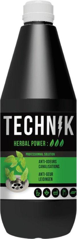 Technik - Herbal Power - Leidingen Anti-geur - 1L | bol