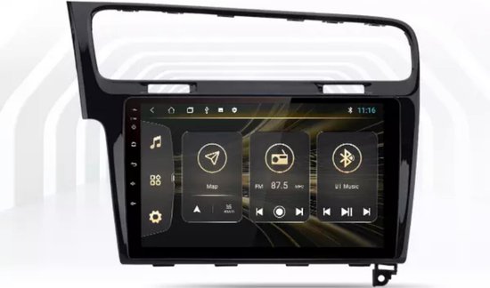 Assimilatie Vlek Geletterdheid Volkswagen Golf 7 Android 10 navigatie en multimediasysteem 4+64GB + GRATIS  CAMERA | bol.com