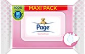 Page Papier toilette humide Sensitive Maxi 74 pièces