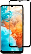 Beschermglas Huawei Y7 2019 Screenprotector Screen Protector Glas - Full cover - 1 stuk