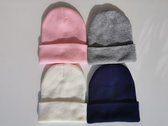 Set de 4 chapeaux enfants de 5 à 14 ans classique avec housse haute qualité 4 couleurs