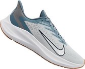 Nike hardloopschoenen Air Zoom Winflo 7 lichtgrijs/turkoois