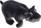 speeldier hyena junior 6 cm zwart