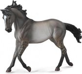 paarden: Mustang merrie 16 cm grijs