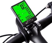 DrPhone FCS3 – Fiets Computer – 18 Functies – Achtergrondverlichting - Waterdicht – Draadloos Fietscomputer - Zwart