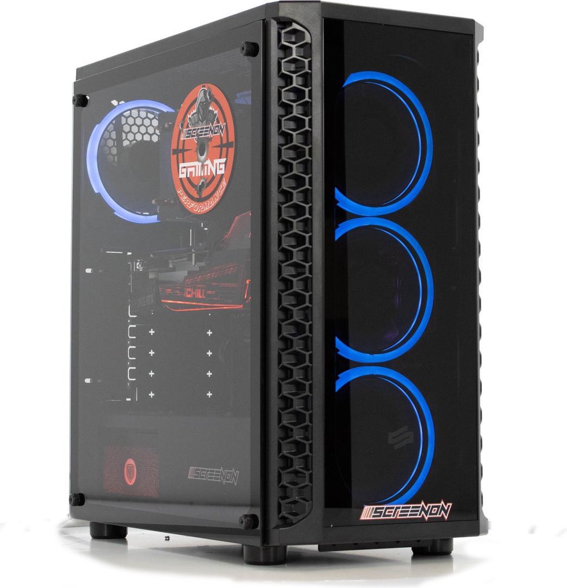 ScreenON - Raptor - Ryzen 3 2200G - 240GB M.2 SSD - RTX 3050 - GamePC.V22520