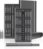 LiveSmart - 63 delige Precisie Schroevendraaierset - Magnetisch - Schroevendraaiers - Gereedschapset - Bitset - Reperatieset
