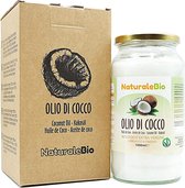 Biologische HAAR EN NAGELS Kokosolie 100% Organisch,1000 ml.