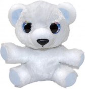 knuffel Lumo Polar Bear Nalle wit 15 cm