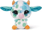 knuffelkoe junior 12 cm pluche blauw