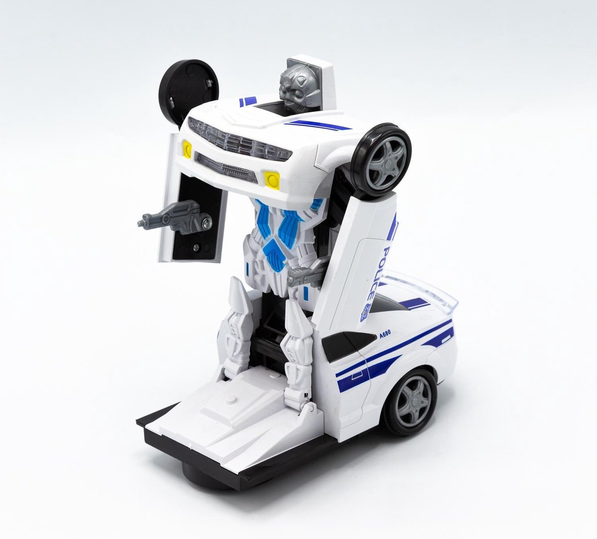 Transformers Voiture / Robot - Police - Avec son et lumière | bol.com