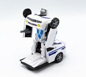 Auto / Robot Transformers - Politie - Met licht en geluid
