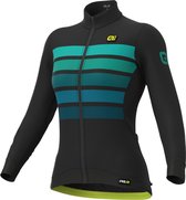 Ale Dames Fietsshirt Lange Mouwen Graphics PR-R Sombra - Groen - S - Valt klein