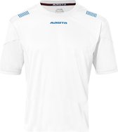 Masita | Sportshirt Dames Korte Mouw - Climatech Stevig & Ademend - Teamlijn Porto - WHITE/SKY BLUE - 42