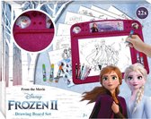 tekenbord set Frozen II 40 x 32 cm papier 22-delig