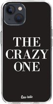 Casetastic Apple iPhone 13 Hoesje - Softcover Hoesje met Design - The Crazy One Print