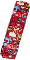 etui jongens 23 cm polyester rood