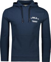 In Gold We Trust Sweater Blauw Normaal - Maat XS - Heren - Never out of stock Collectie - Katoen